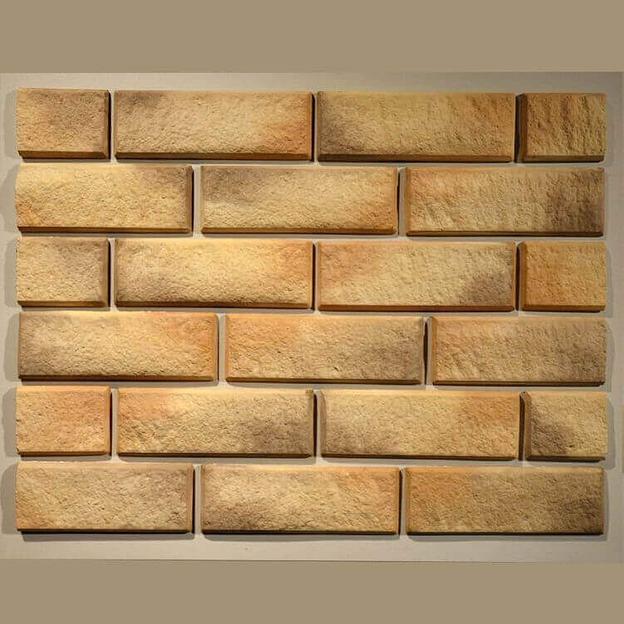 Облицовочный камень для фасада Сахара Песочная фото 3