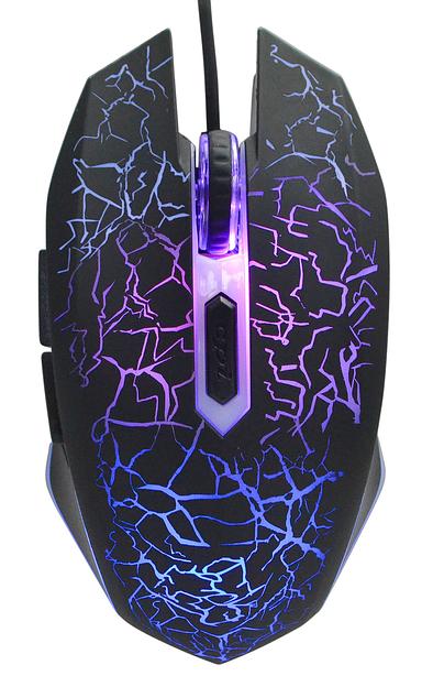 Мышь Оклик 896G черный оптическая (12800dpi) USB для ноутбука (5but) фото 3