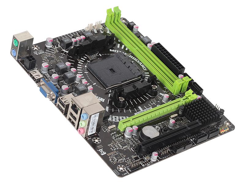 Материнская плата MAXSUN Earthshaker A88M-PVH, SocketFM2+, mATX, Retail, 2xDDR3, PCIe3.0, 100LAN, 2xPS/2, 6xUSB2, 2xUSB3, CPU TDP 65Вт, VGA, HDMI (MSES-A88M-PVH) фото 2