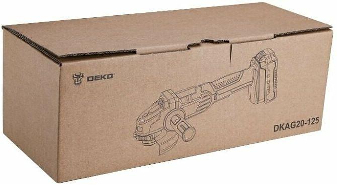 Углошлифовальная машина Deko DKAG20-125 8500об/мин рез.шпин.:M15 d=126мм фото 6