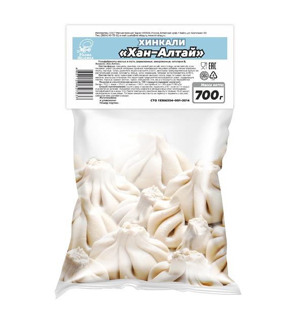 Хинкали Мясная тележка «Хан-Алтай» 0,7 кг ОПТ фото 1