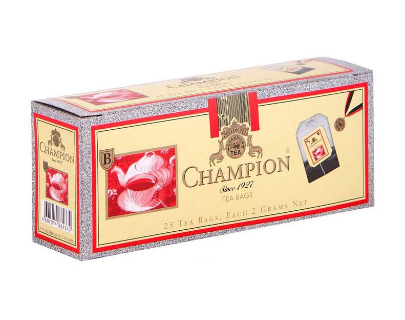 Чай чёрный «Чемпион» («Champion») 25×2 г фото 1