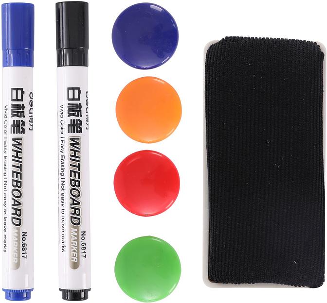 Флипчарт Deli 7892 лак 90x60см на треноге белый с аксессуарами фото 5