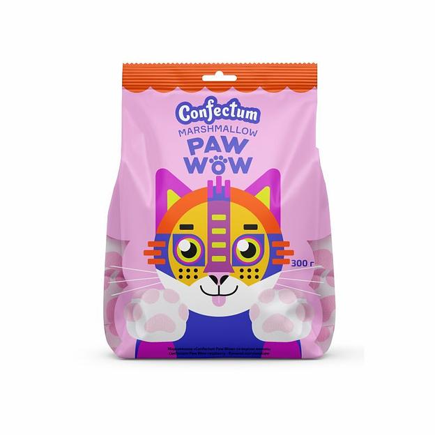 Маршмеллоу Confectum «Paw Wow» со вкусом малины 8 шт по 300 г ОПТ фото 1