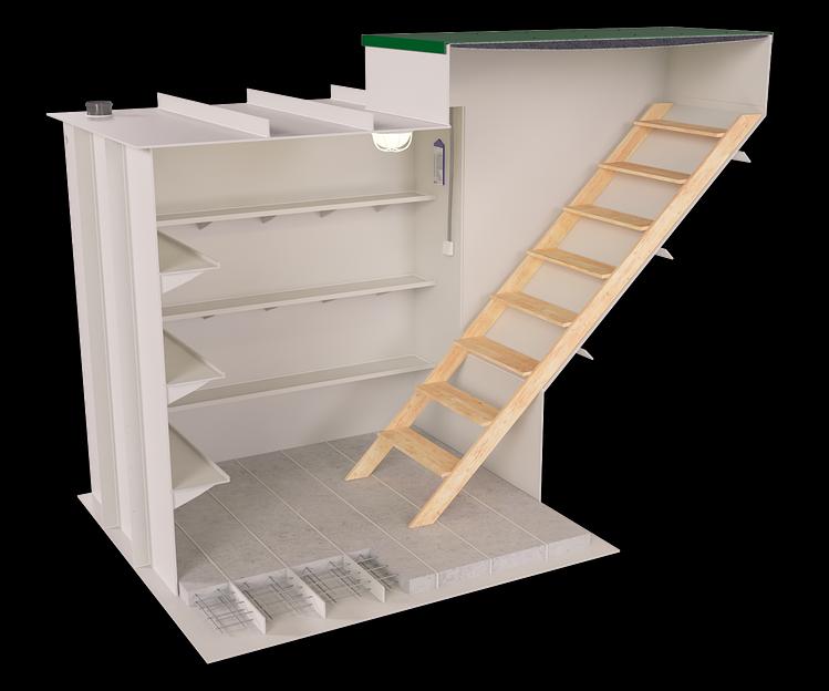 Пластиковый погреб «Классик +» фото 3