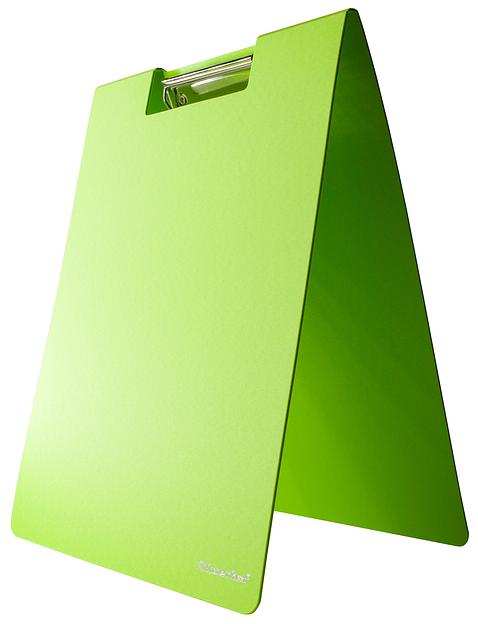 Папка клип-борд Silwerhof 957026 A4 полипропилен вспененный 1.8мм салатовый фото 2