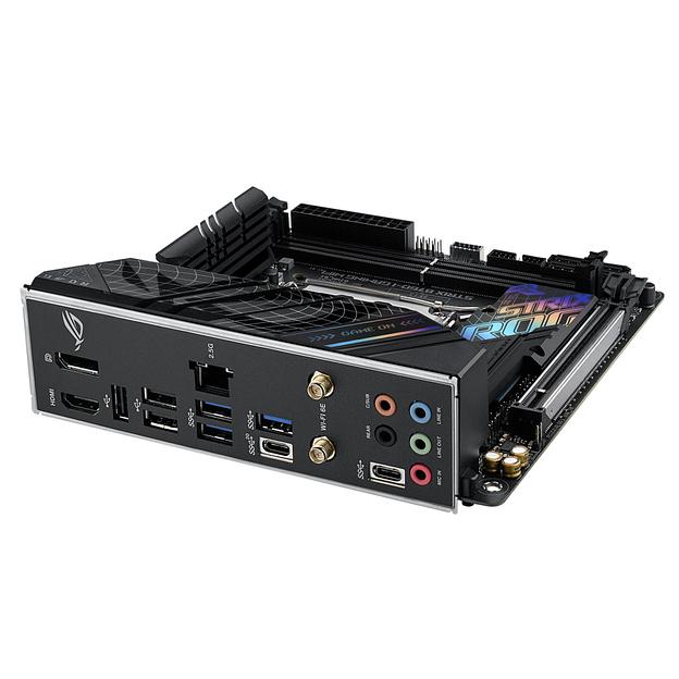 Материнская плата ASUS ROG STRIX B760-I GAMING WIFI, LGA1700, B760, 2*DDR5, HDMI+DP, 4xSATA3 + RAID, M2, Audio, Gb LAN, USB 3.2, USB 2.0, mITX; 90MB1D90-M0EAY0 (ROG STRIX B760-I GAMING WIFI) фото 5