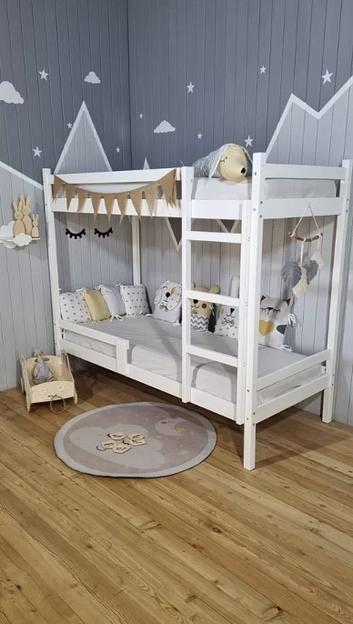 Двухярусная детская кровать под заказ ОПТ фото 1