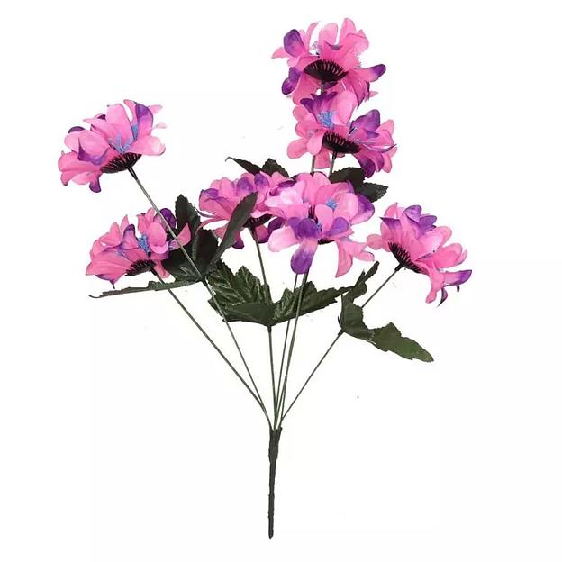 Букет с георгинами 7 голов 42см 373-566 фото 3