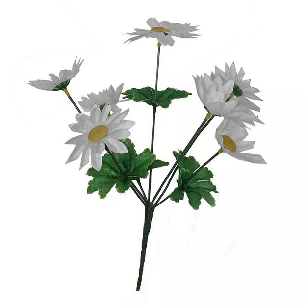 Букет ромашек 7 голов 31см 357-170 фото 3