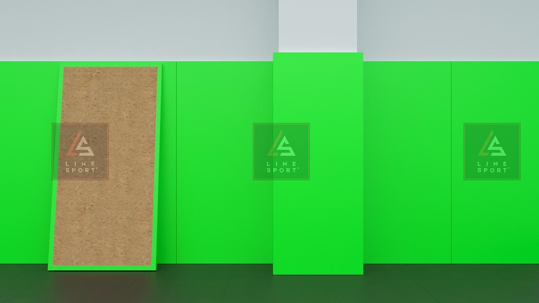 Стеновой протектор на ДВП Line Sport 50 мм ОПТ фото 8