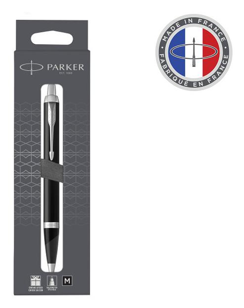 Ручка шариков. Parker IM Core (CW2150846) Matt Black CT M черн. черн. подар.кор.европод. фото 1