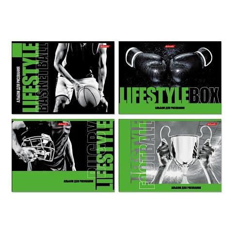 Альбом для рисования, А4, 40л., склейка, 100 г/м2, Шаг к победе, SVETOCH 40АЛКЛ4_000248 фото 1