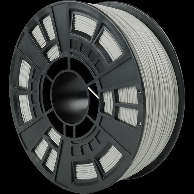 Филамент NV PRINT ABS Серый для 3D печати диаметр 1.75мм масса 1 кг (эконом. упаковка) фото 1