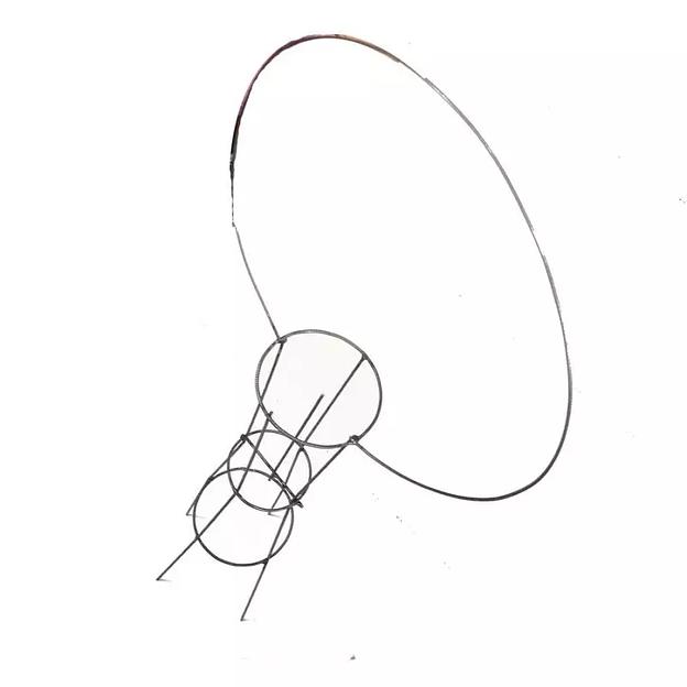 Каркас для корзины s0329v 81-101см фото 1