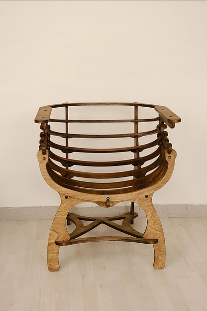 Кресло из дерева «Ракушка» фото 6