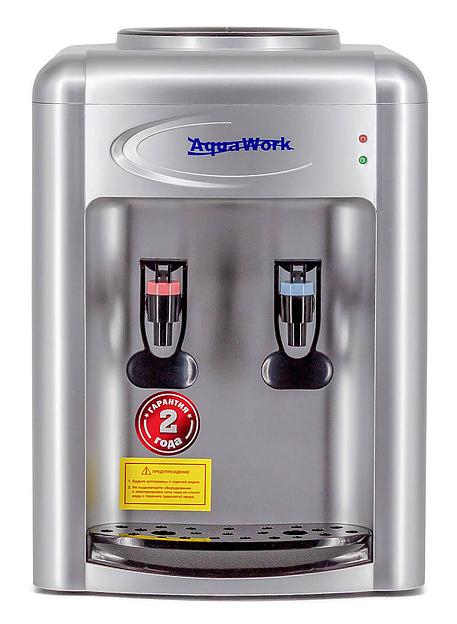 Кулер Aqua Work 0.7-TDR настольный электронный серебристый фото 1