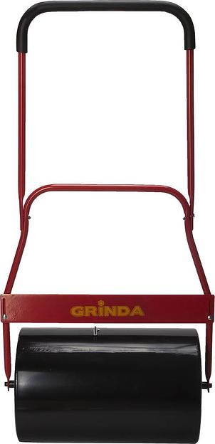 GRINDA 62 л, размеры 400 х 580 мм, стальной барабан, нескользящая рукоятка, каток для газона (422115) фото 1