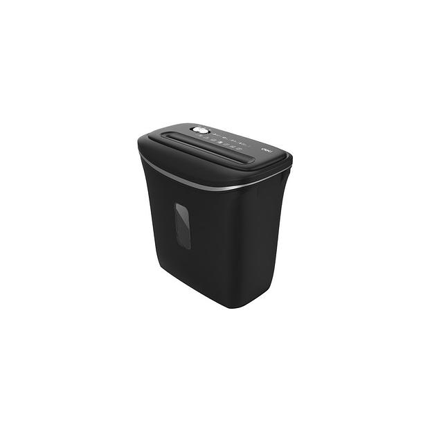 Уничтожитель бумаг Deli E9945, P-4, 4х30 мм, 6 лист. одновременно, 12л фото 1