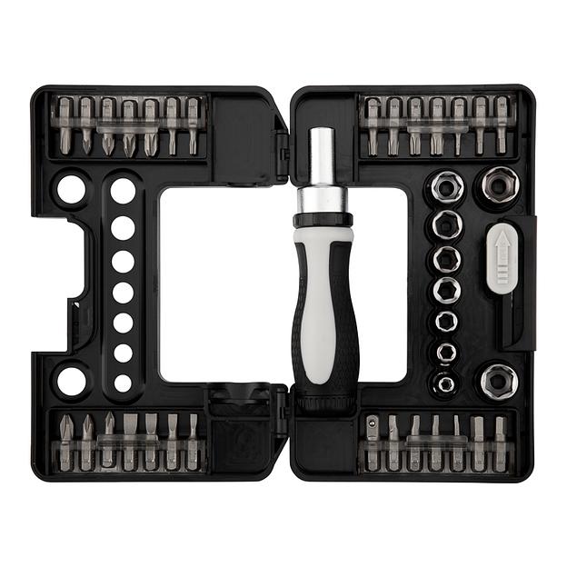 Набор отверток 38 предметов в кейсе фото 1