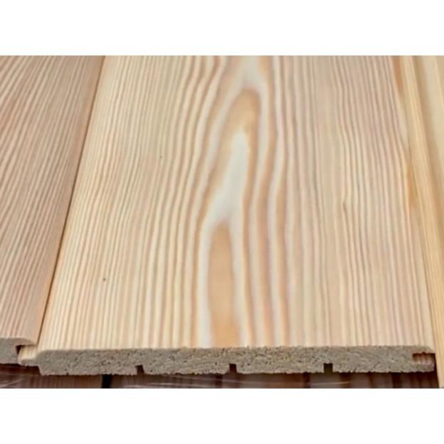 Вагонка Штиль из лиственницы 15х185 мм сорт C фото 1