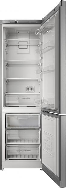 Холодильник Indesit ITS 4200 XB 2-хкамерн. нержавеющая сталь фото 1