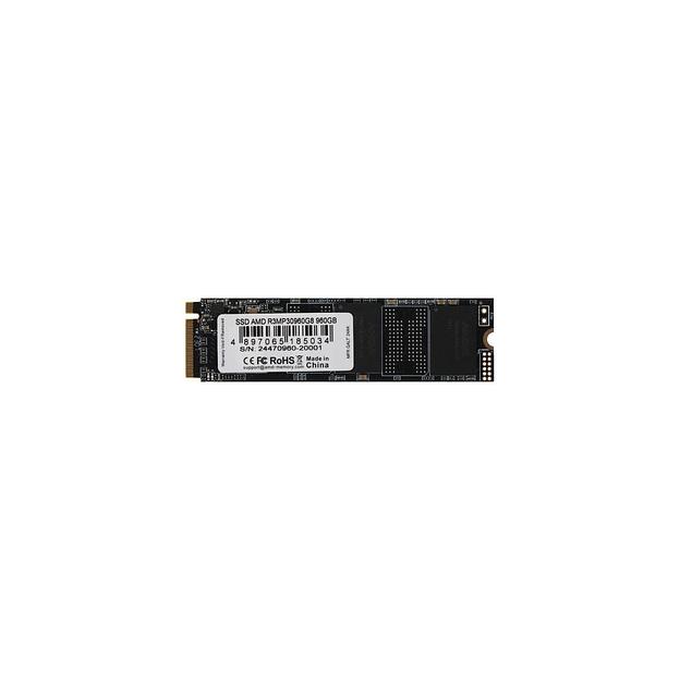 SSD накопитель AMD Radeon R3MP30960G8 960ГБ, M.2 2280, PCIe 3.0 x4, NVMe, M.2 фото 1