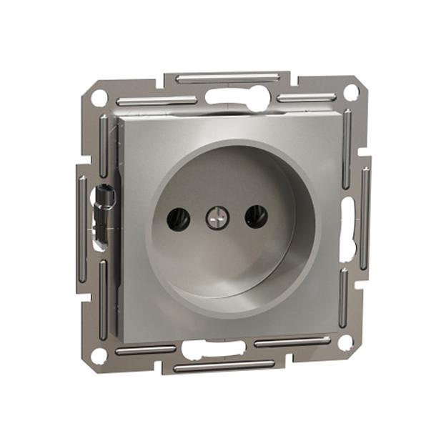 Розетка SE EPH3000169 Asfora без заземления 16А механизм винтовой бронза EPH3000169 фото 1