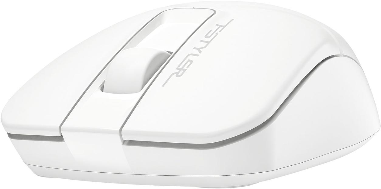 Мышь A4Tech Fstyler FB12S белый оптическая (1200dpi) silent беспроводная BT/Radio USB (2but) фото 5