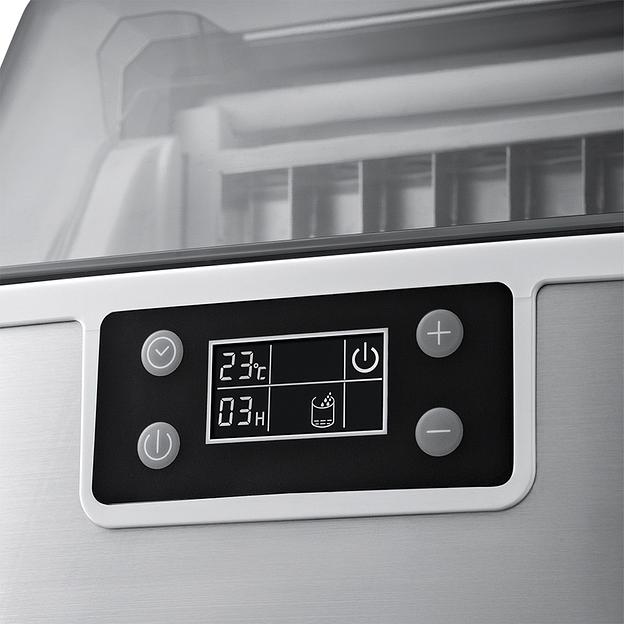 Ледогенератор Kitfort КТ-1826 150Вт 3200мл. нержавеющая сталь/черный фото 6