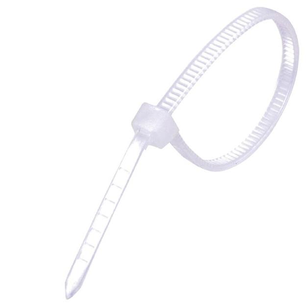 Exegate EX253855RUS Стяжка нейлоновая, неоткрывающаяся. Exegate, 300мм, упак. 100шт White фото 1