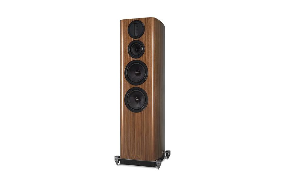 Напольные акустические системы Wharfedale Aura 4 Цвет: Орех [HI-GLOSS WALNUT] фото 3