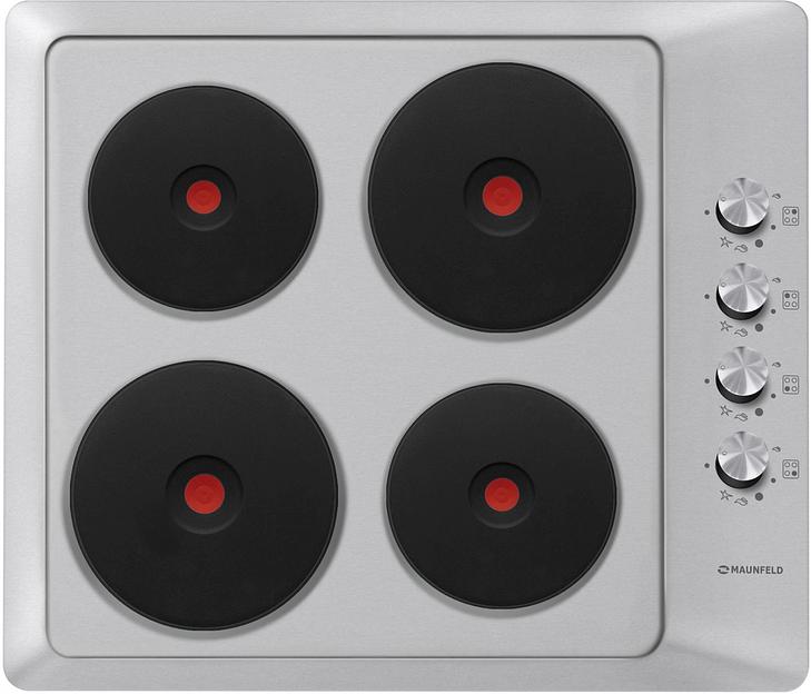 Варочная поверхность Maunfeld EEHS.64.4S нержавеющая сталь фото 1