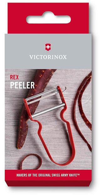 Овощечистка для овощей и фруктов Victorinox 6.0900.1 красный фото 5