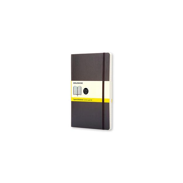 Блокнот Moleskine Classic Soft, 192стр, в клеточку, мягкая обложка, черный [qp617] фото 1