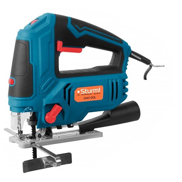 Sturm! JS4010QL Лобзик электрический 1000Вт,100/10мм (дер/мет),быстрозаж,ЛИТАЯ пл, 4ст.маятник,Sturm! [JS4010QL] фото 1