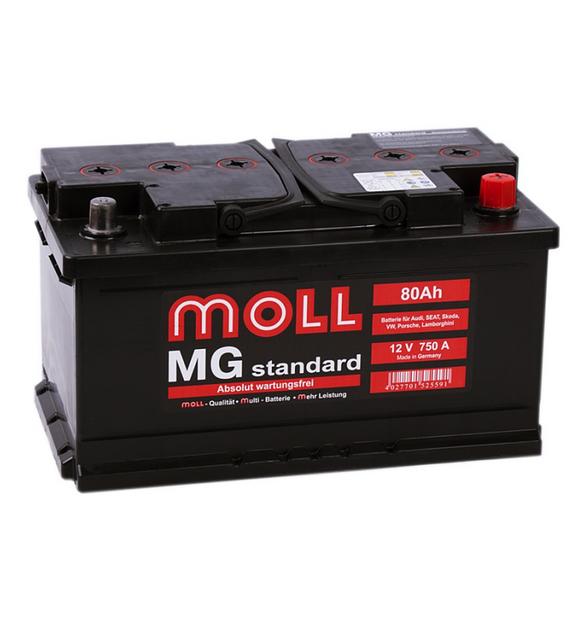 Аккумулятор Moll MG 80SR фото 1