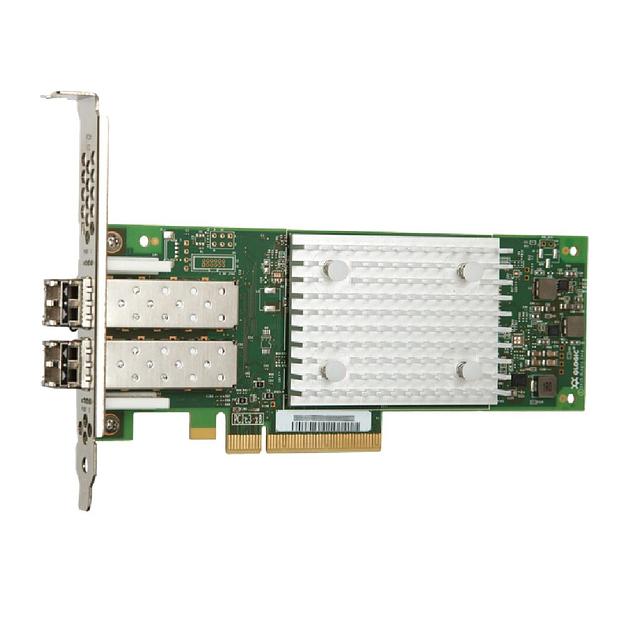 Адаптер Qlogic QLE2692-SR-CK 16Gb Dual Port FC HBA, 2-port, PCIe v3.0 x8, LC SR MMF, FullHeight bracket only (QLE2692-SR-CK) фото 1