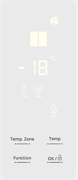 Холодильник Centek CT-1750 3-хкамерн. белый инвертер фото 4