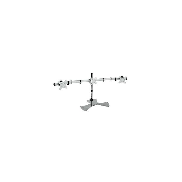 Кронштейн для мониторов Cactus CS-VM-MP330S-AL, до 24", до 8кг, настольный, наклон, серебристый фото 1