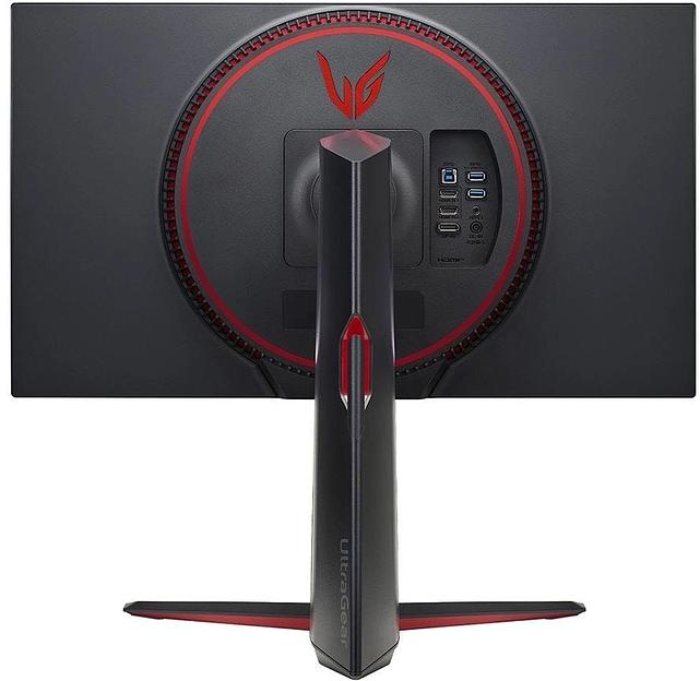 Монитор LG 27" UltraFine 27GP95RP-B черный IPS LED 1ms 16:9 HDMI матовая HAS Piv 1000:1 400cd 178гр/178гр 3840x2160 160Hz DP 4K 7.9кг фото 7