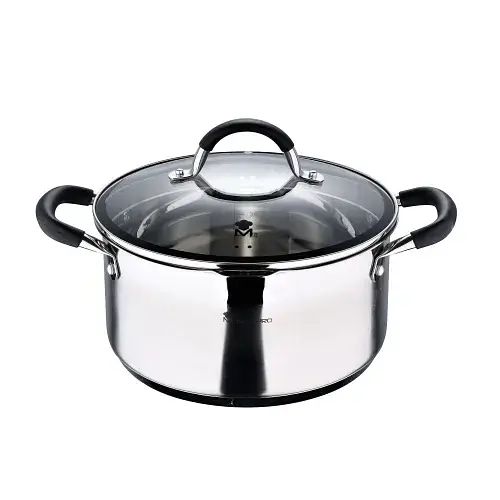 Кастрюля Masterpro Foodies MP BGMP-1502-BK 24x12 cm 5L фото 1