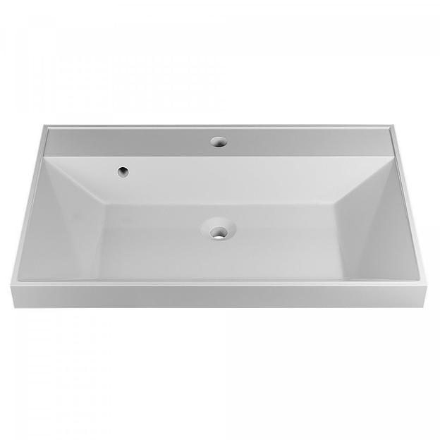 Раковина для ванной комнаты Uperwood Classic 70 см, прямоугольная фото 4
