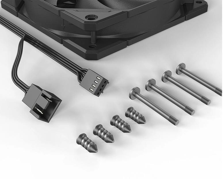 Вентилятор ID-Cooling TF-12025-Pro Black 4-pin 150gr Ret фото 6