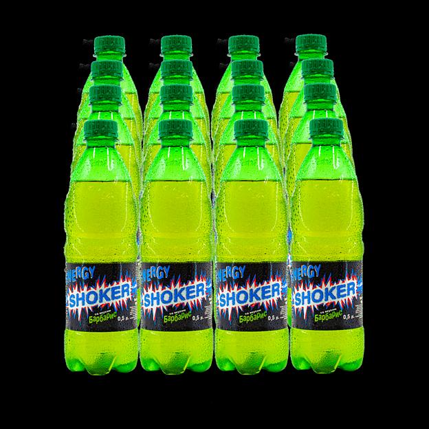Напиток тонизирующий Шокер «Барбарис» 0,5л ОПТ фото 2