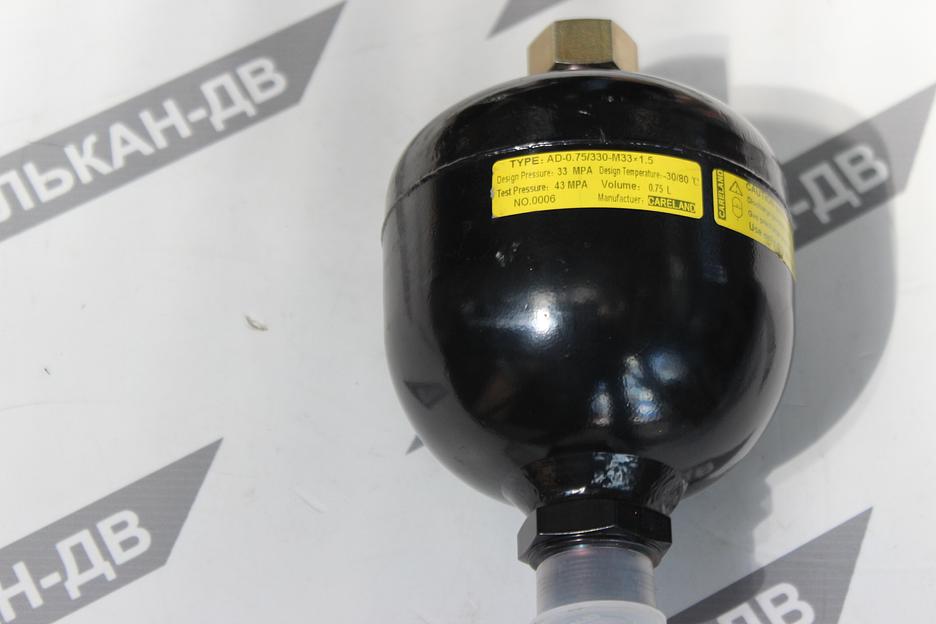 Гидроаккумулятор AD 0,75 л 33 МПа M33х1,5 G1/2C фото 1