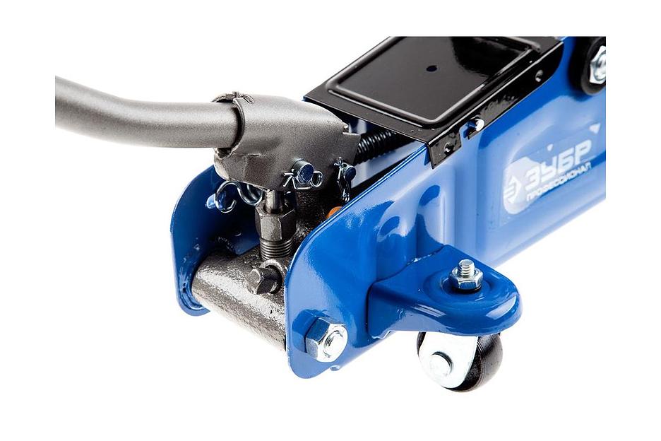 Домкрат Зубр «43054-3.5» Т90 гидравлический подкатной ОПТ фото 3