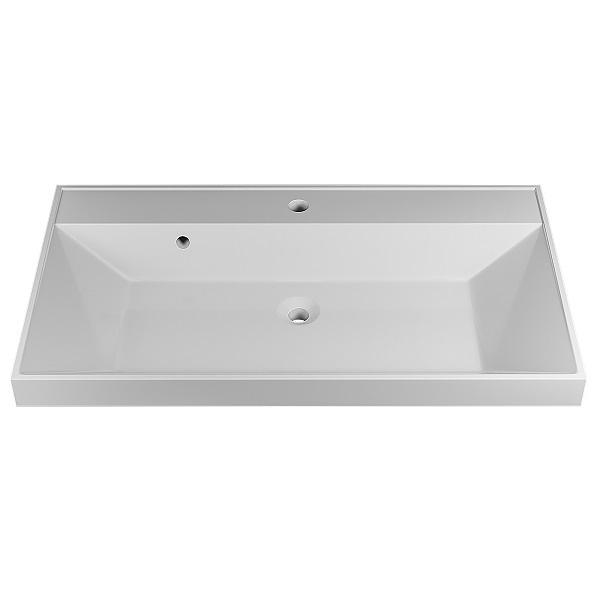 Раковина для ванной комнаты Uperwood Classic 80 см, прямоугольная фото 4