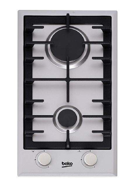 Встраиваемая газовая варочная поверхность Beko HDCG 32221 FX, Нержавеющая сталь фото 1