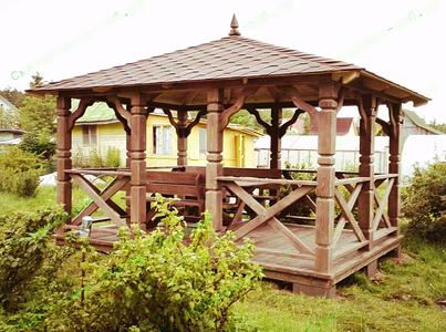 Беседка «Август» 3×4 м фото 1